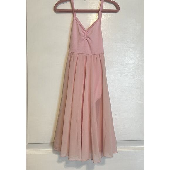 Toddler Kids Girls Sleeveless Pink Dance Ballet Tutu Dress Tulle Leotard  5-6 S - Picture 6 of 16